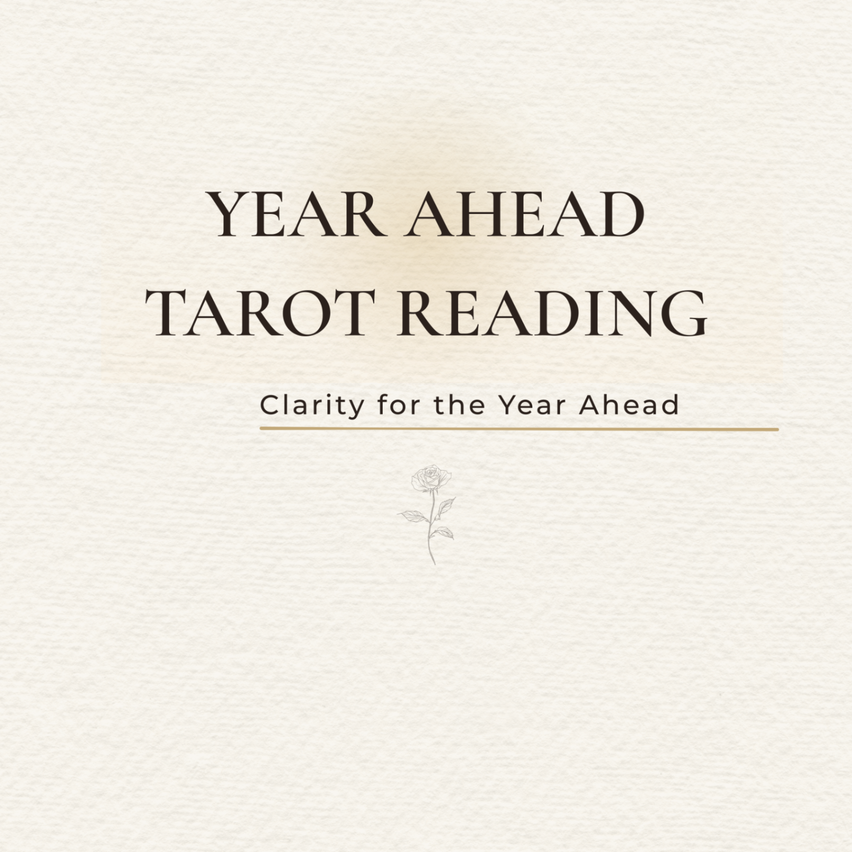 Year Ahead Tarot Reading — Clarity for the Year Ahead